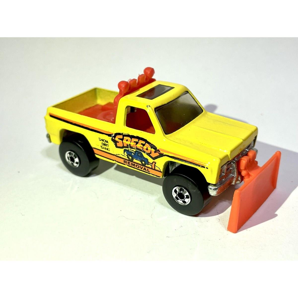 Hot Wheels Blackwall Speedy Removal Snow Plow Truck Vintage- Near Mint