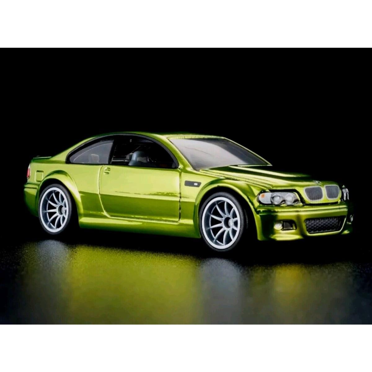 Hot Wheels 2021 Rlc Redline Club 2006 Bmw M3 E46 Green Spectraflame 1:64