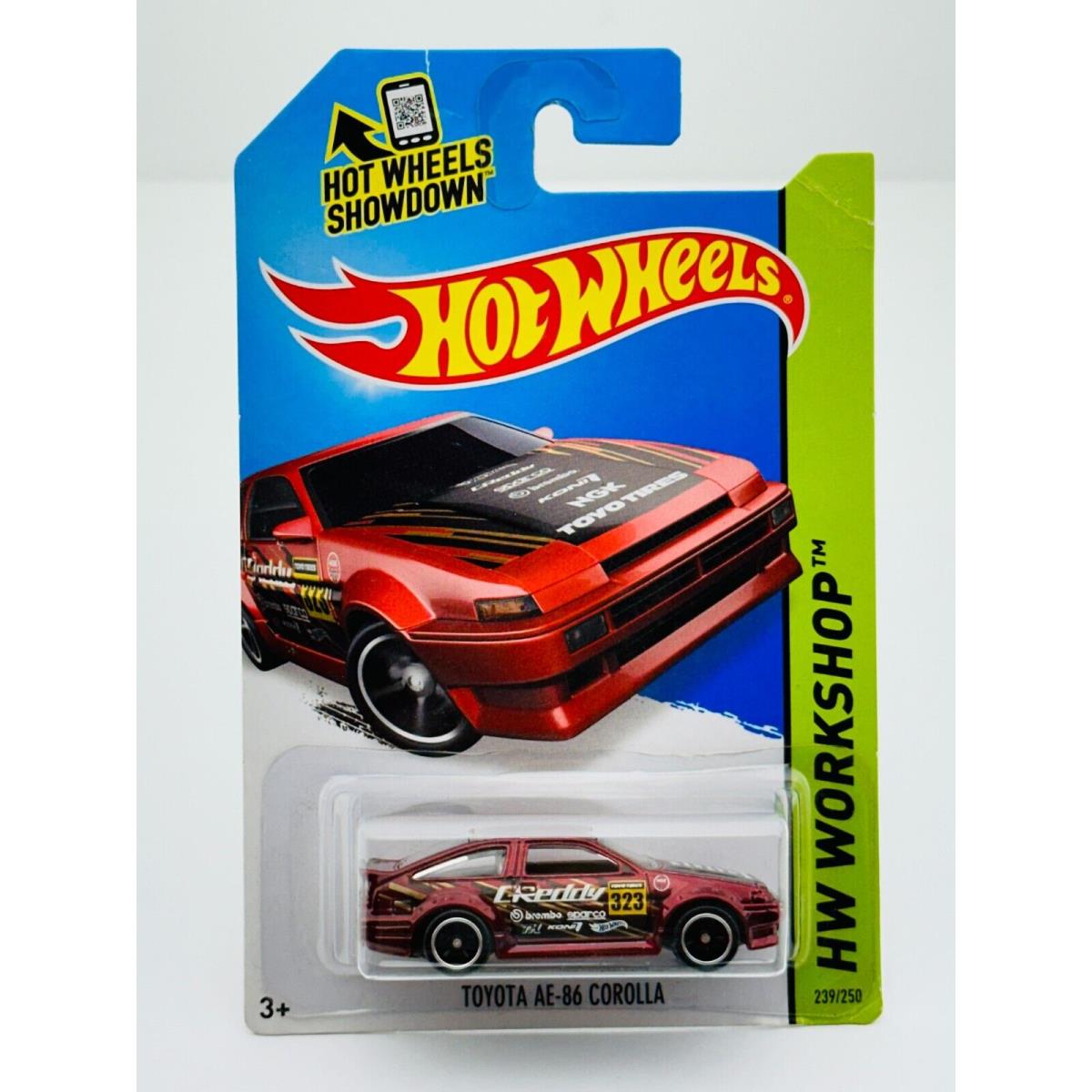 Hot Wheels 2015 Super Treasure Hunt Toyota AE-86 Corolla Red