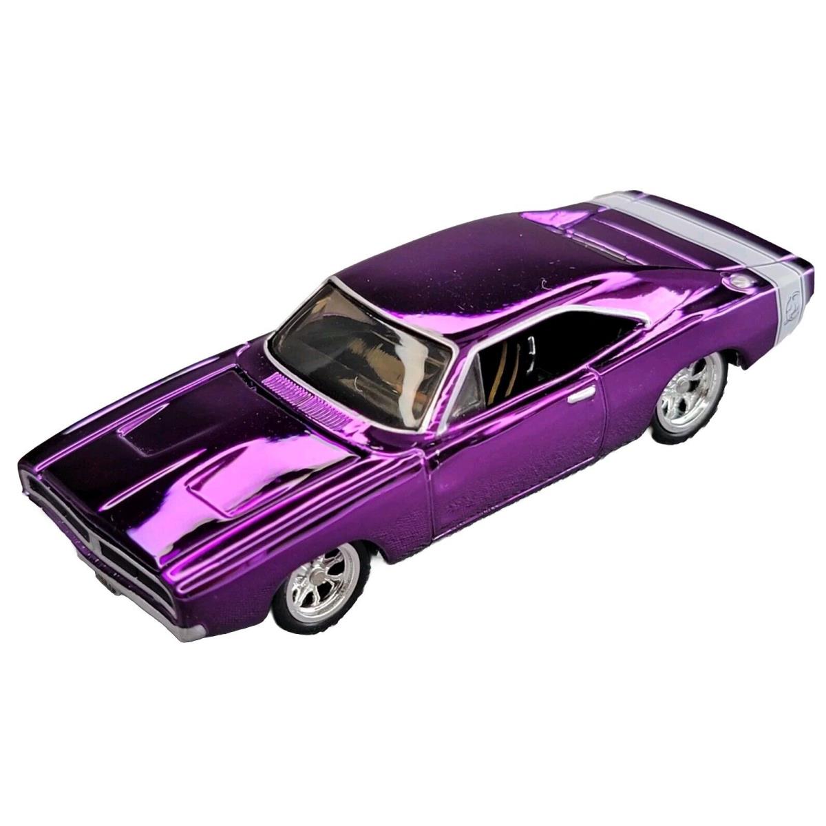 Hot Wheels Rlc Redline Club `69 Dodge Charger R/t Purple Spectraflame 1:64