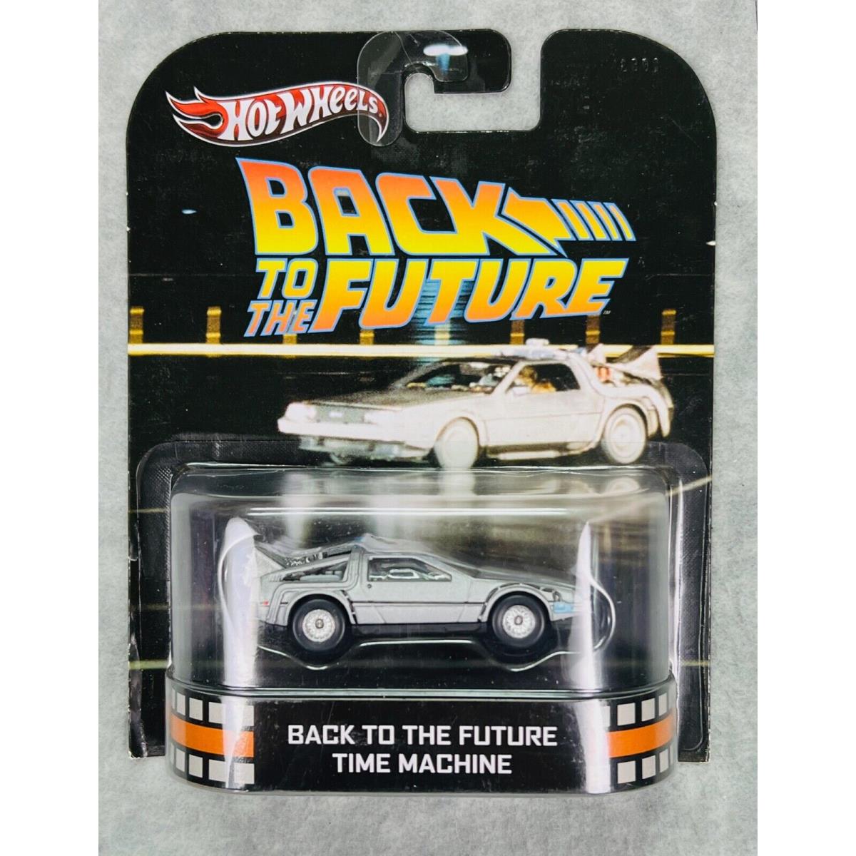 Hot Wheels Retro Entertainment Back to The Future Time Machine H26