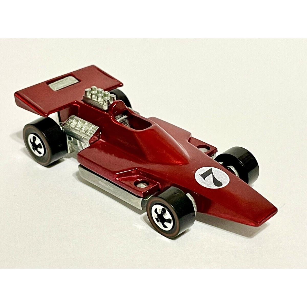 Custom Made Spectraflame Red Hot Wheels Redline 1975 Formula 5000