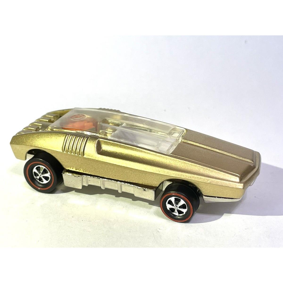 1994 Custom Made Gold Redline Hot Wheels Whip Creamer 1969 Mattel