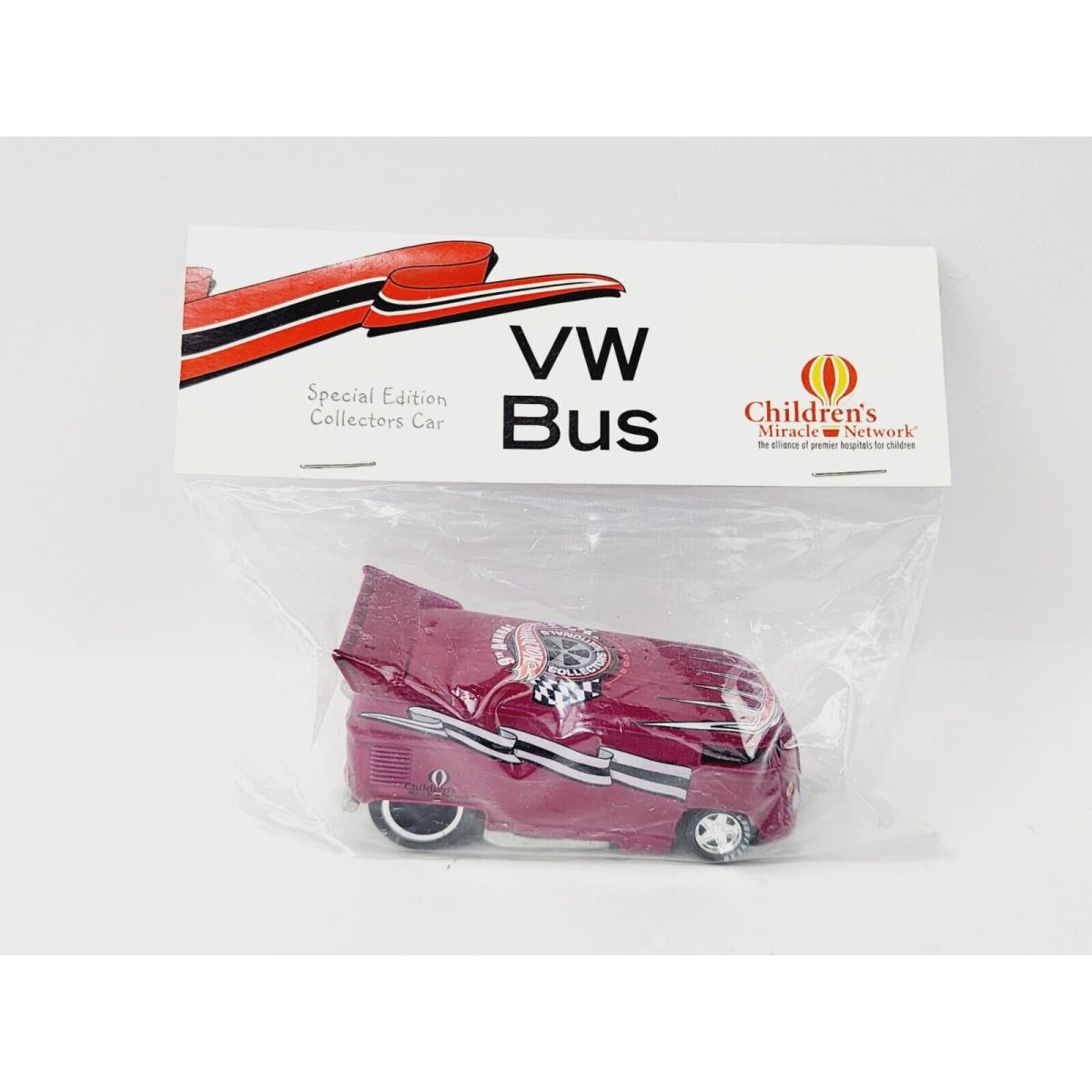 Hot Wheels 9TH Nationals Volkswagen Drag Bus Plum Very Nice N716