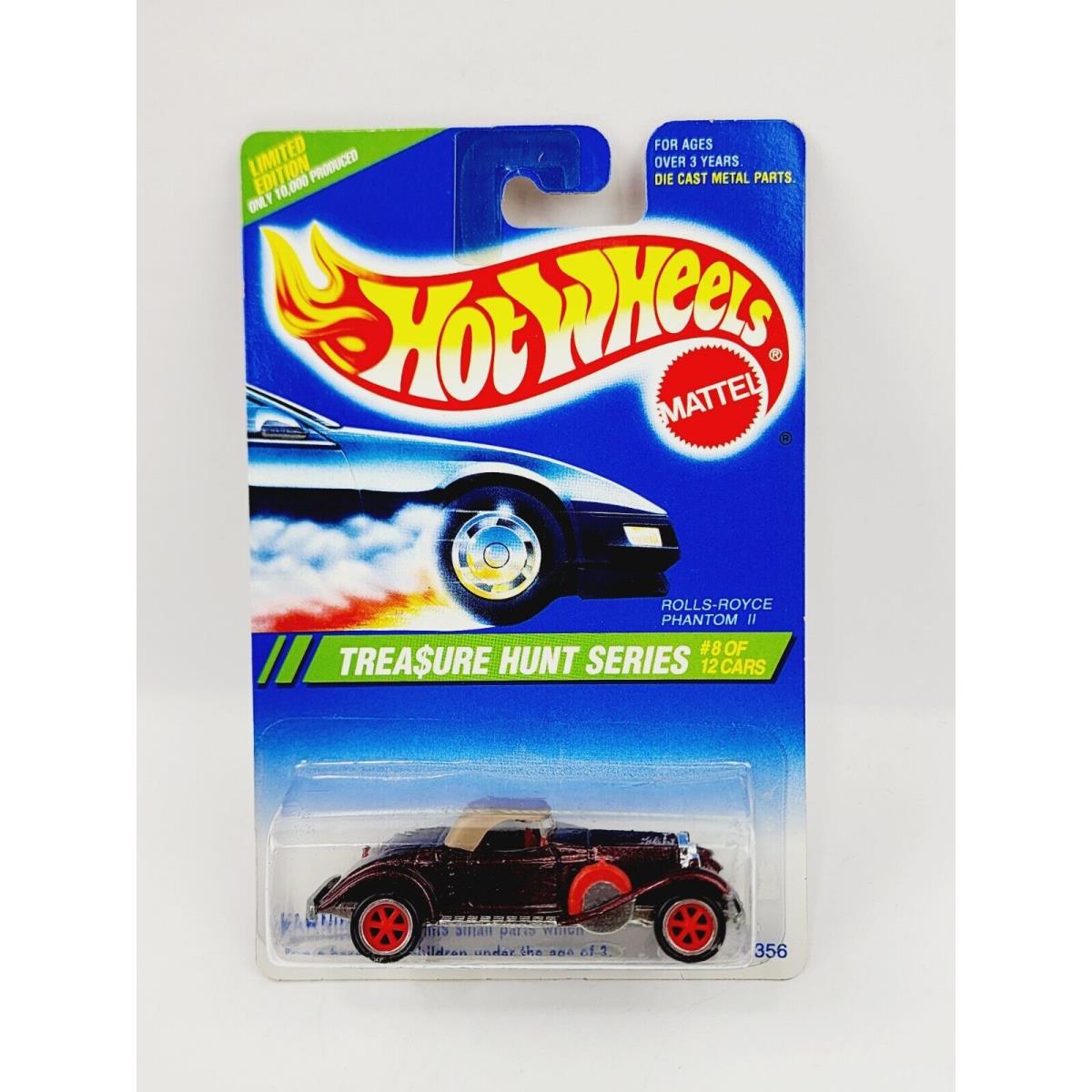 Hot Wheels 1995 Treasure Hunt Rolls Royce Phantom II Very Nice WT145