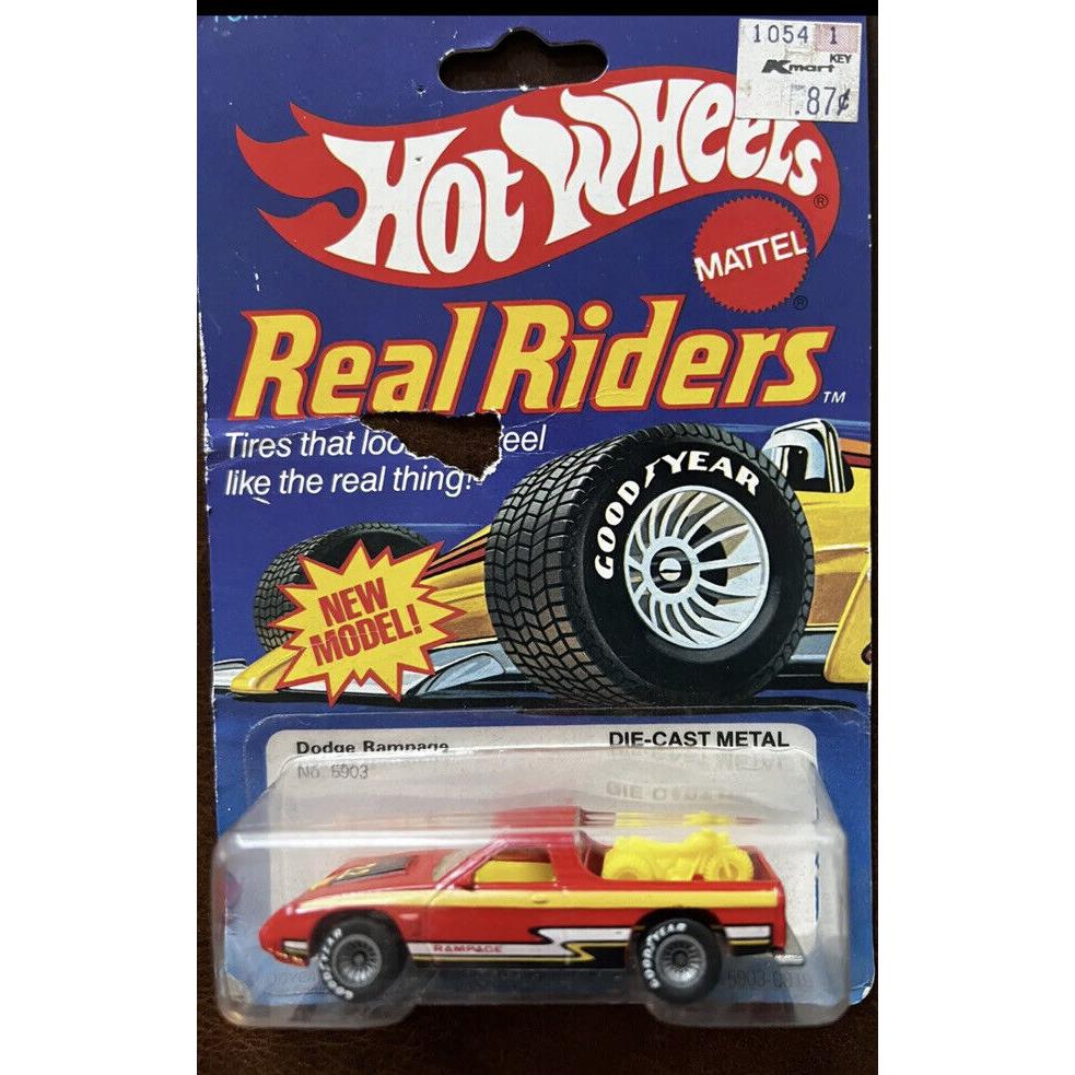 1983 Hot Wheels Real Riders Dodge Rampage 5903 Ultra Rare In Package