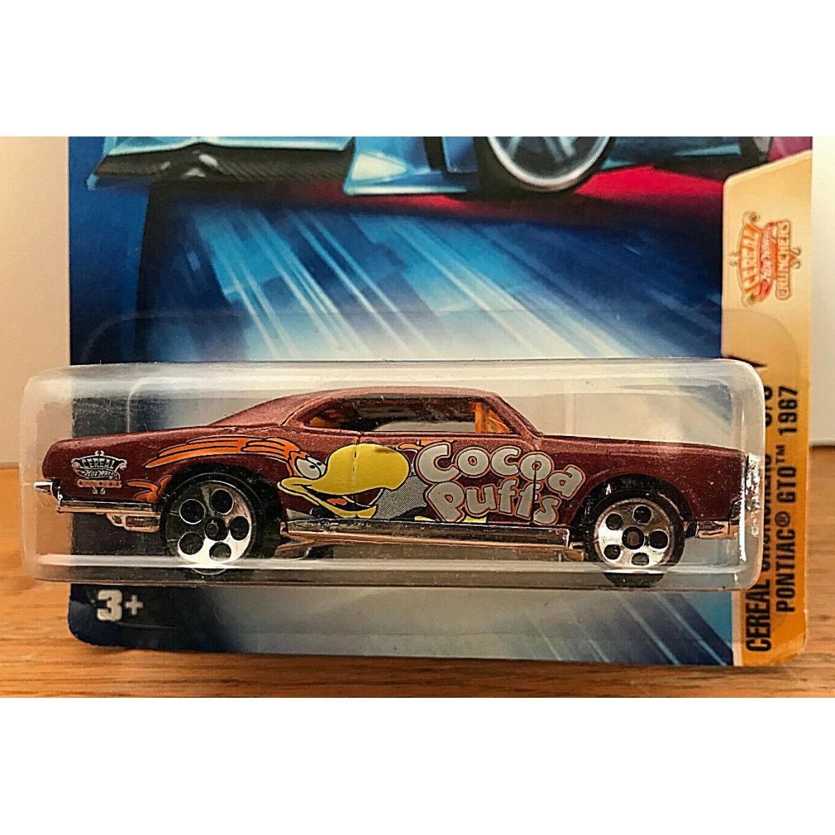 2004 Hot Wheels Cereal Crunchers 117 5/5 `67 Pontiac Gto Brown - Rare