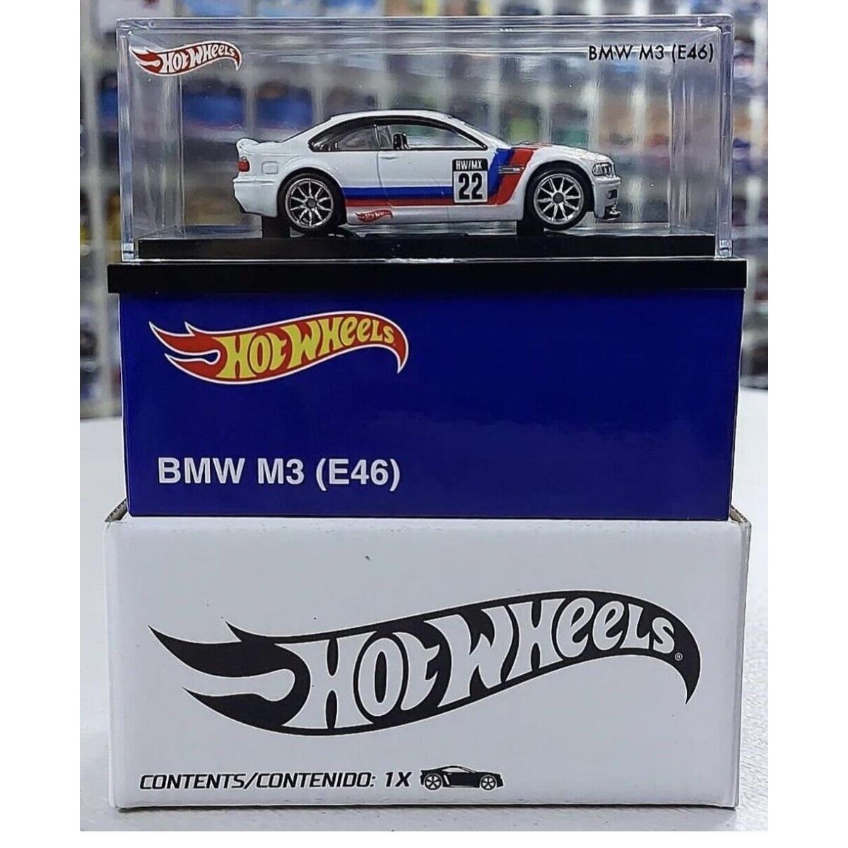 Hot Wheels Rlc Saloon 2022 Mexico Convention Bmw M3 E46 Official Car - White