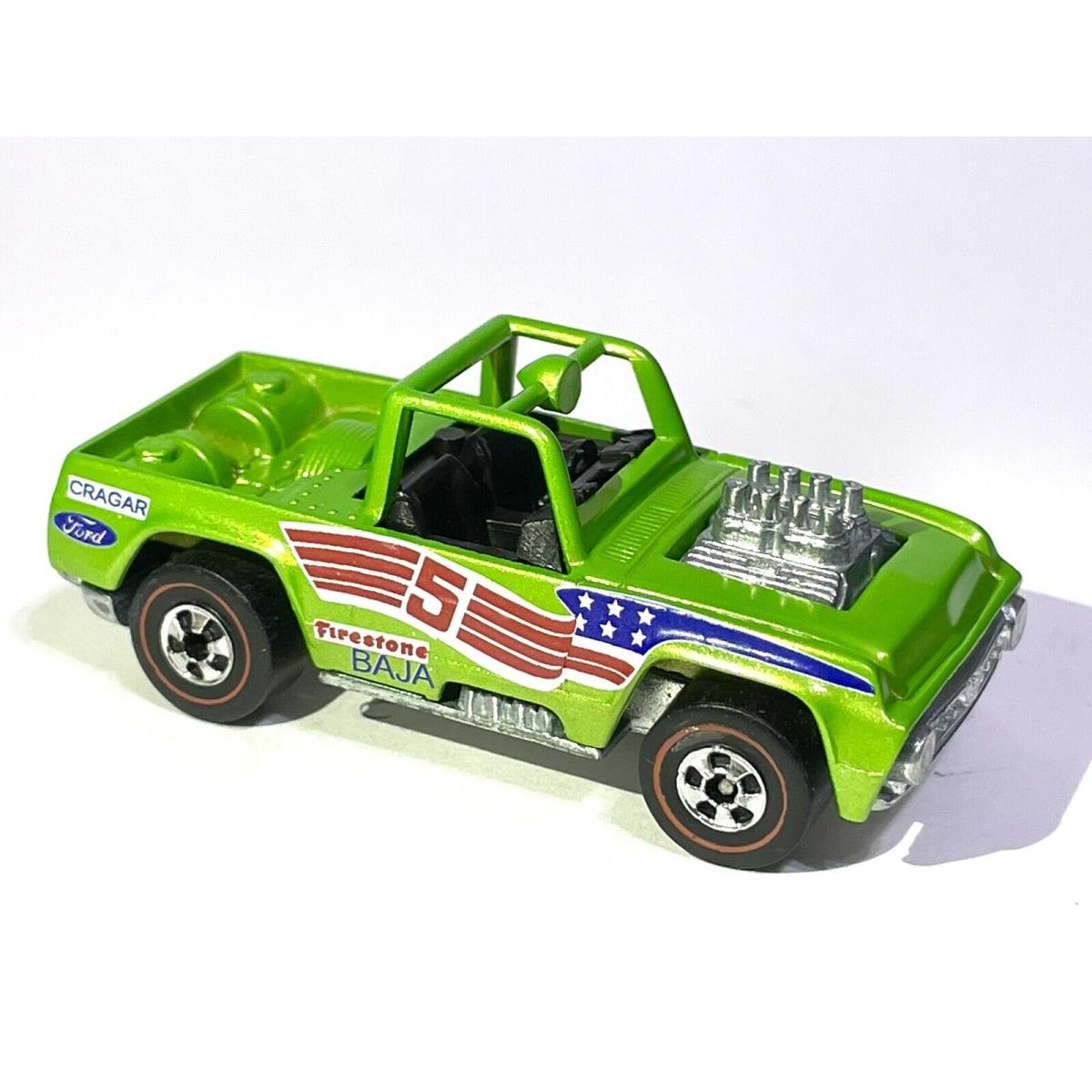 Restored Hot Wheels Baja Bruiser - Flying Colors Era Redline