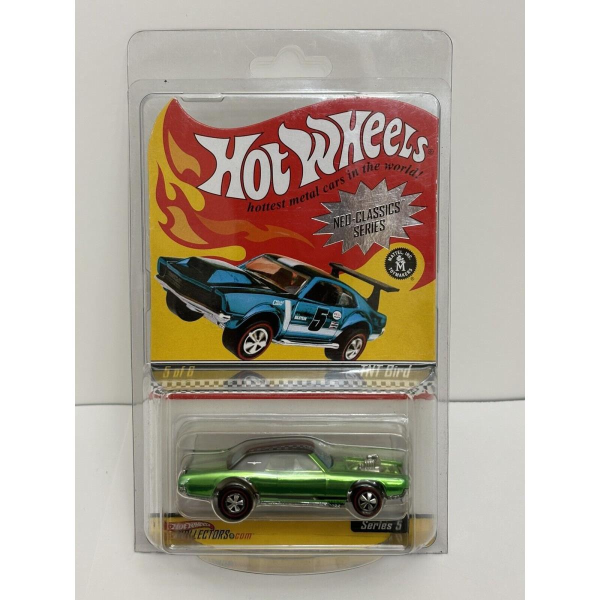 Hot Wheels Rlc Neo Classics 06 Series 5 Tnt Thunderbird Spectraflame Green Mint