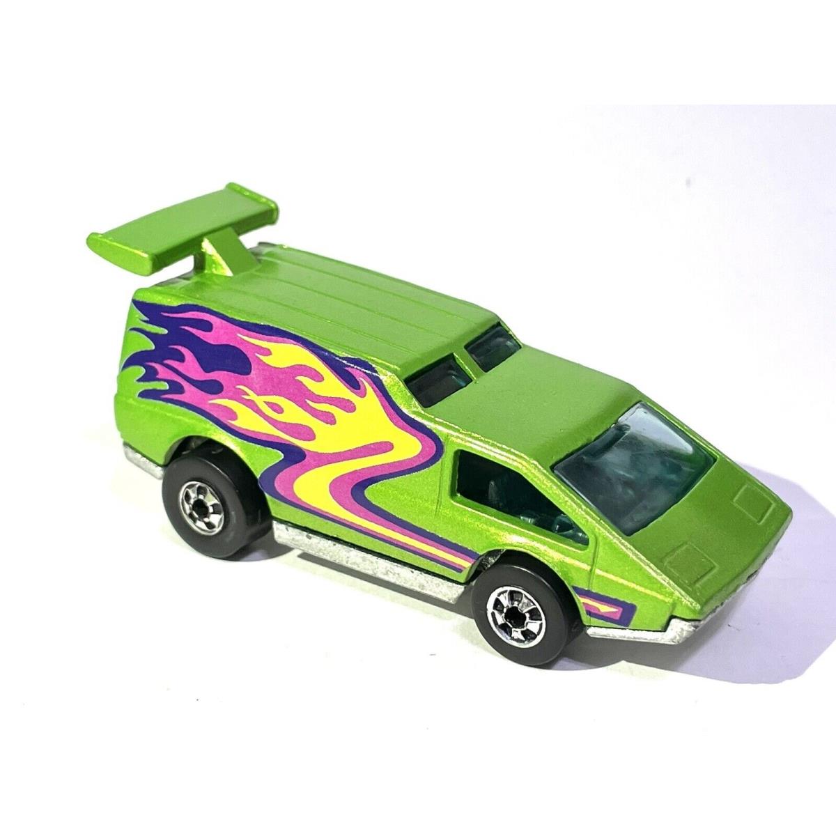 Custom Made Candy Apple Green Hot Wheels Spoiler Sport - 1 Of 1