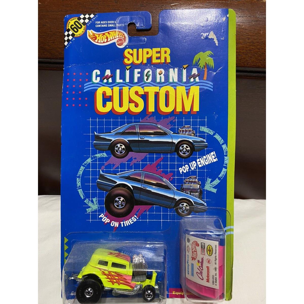 Hot Wheels Super California Custom Cool Duel 9179 Die Cast - Mattel 1990