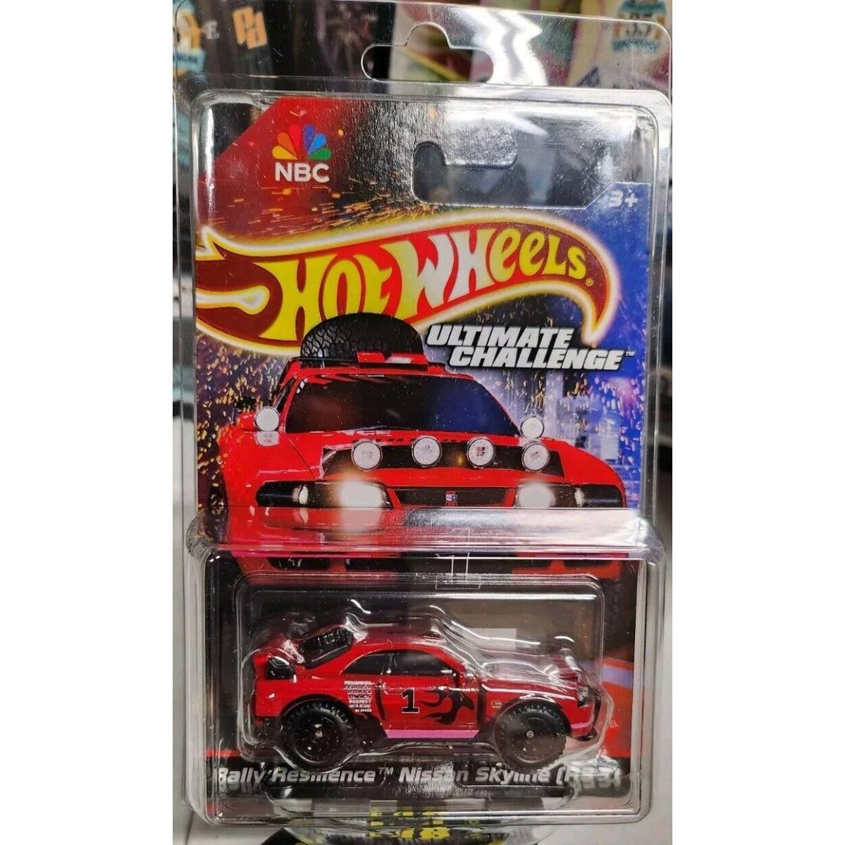 Hot Wheels Ultimate Challenge Rally Resilience Nissan Skyline R33 In Hand