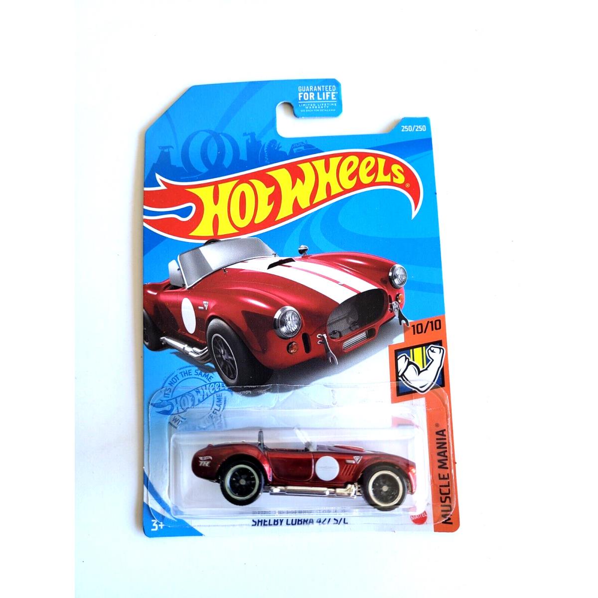 Hot Wheels Shelby Cobra 427 S/c Red 250 2021 Muscle Mania - Super Treasure Hunt