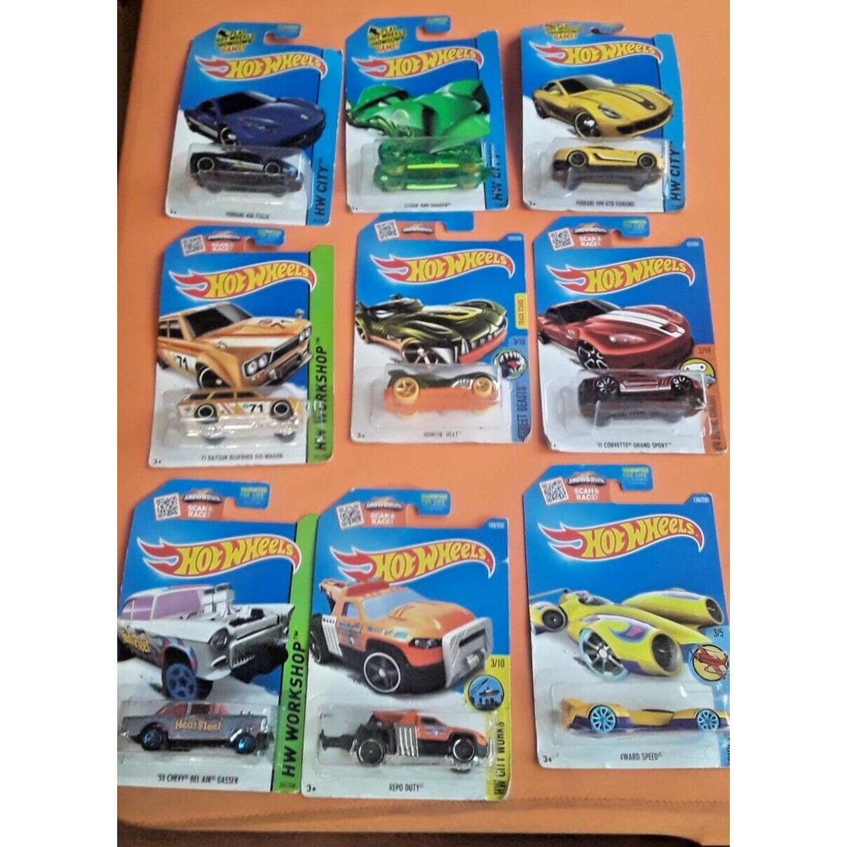 9 Dif 2015 Hot Wheels Showdown Series Wal Mart Ferrari 458 Repo Duty