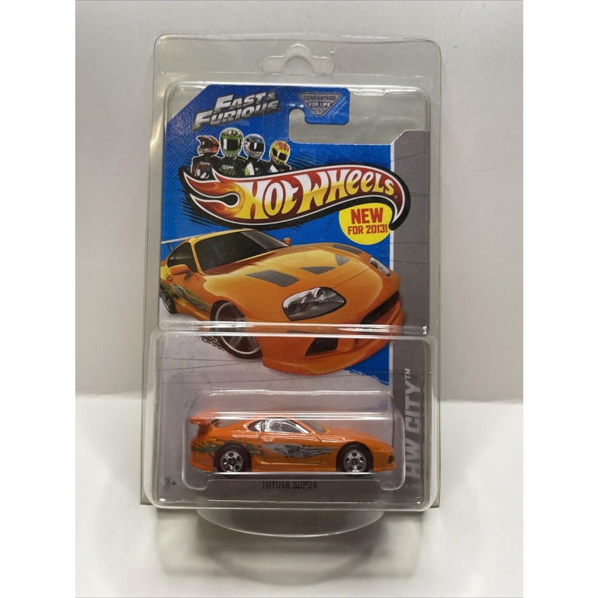 Hot Wheels Toyota Supra Fast and Furious HW City