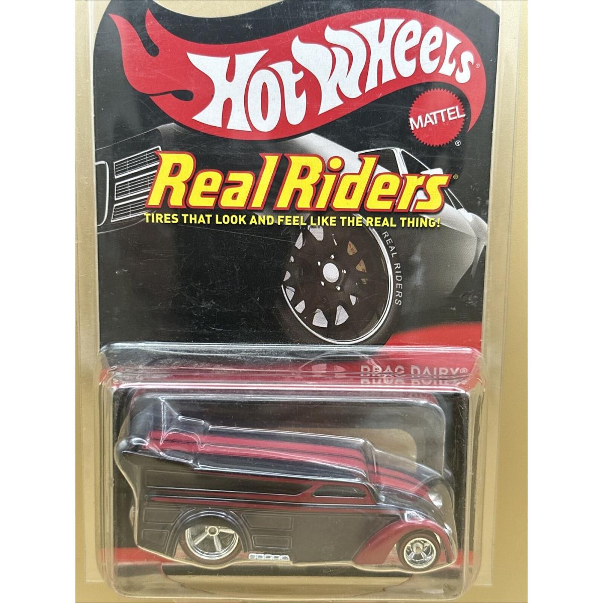 2016 Hot Wheels Black Drag Dairy Redline Club Rlc 05972/06000