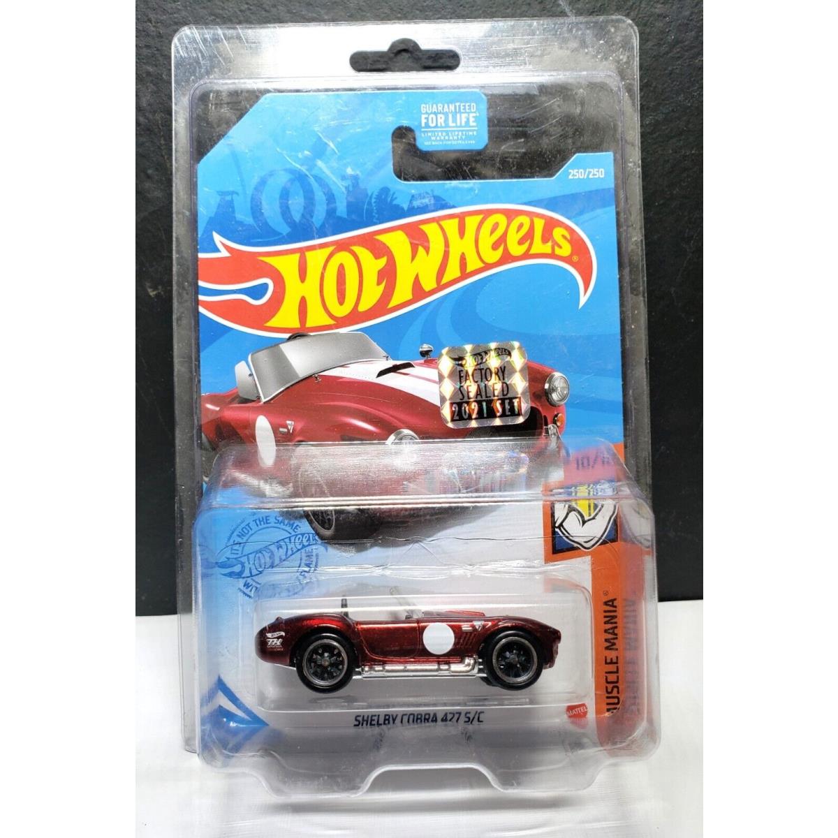 Hot Wheels Super Treasure Hunt Shelby Cobra 427 S/c Muscle Mania