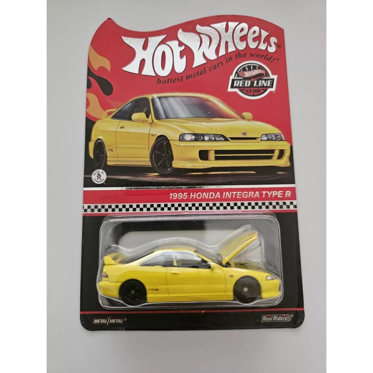 Hot Wheels 2023 Rlc Exclusive 1995 Honda Integra Type-r Yellow