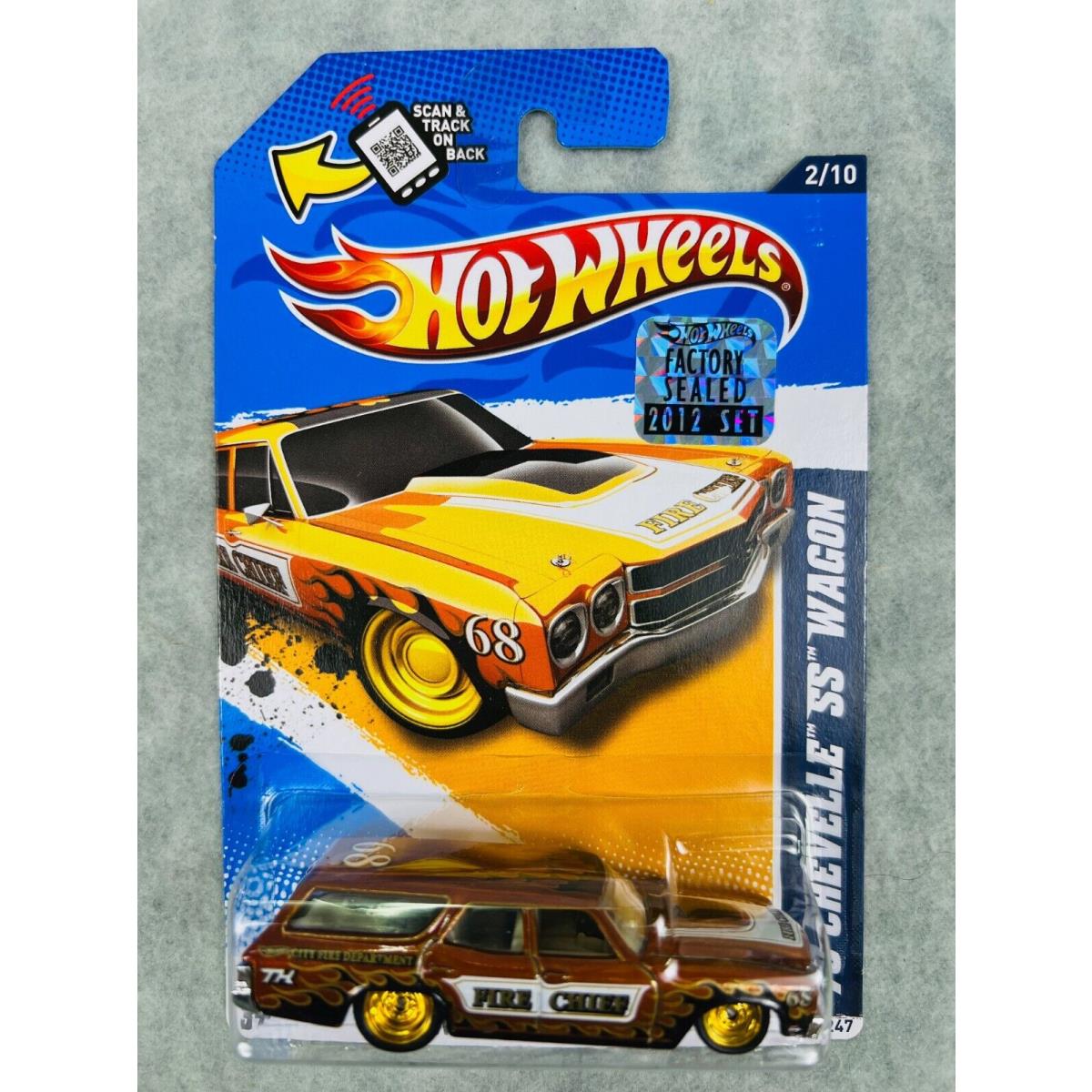 Hot Wheels Super Treasure Hunt 1970 Chevelle SS Wagon H31