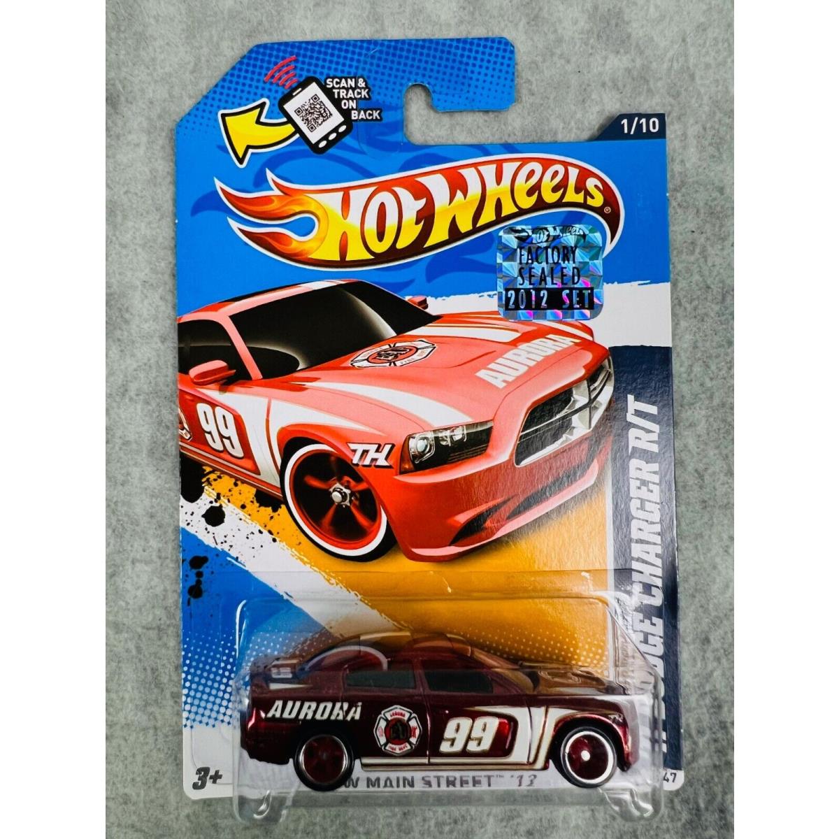 Hot Wheels `11 Dodge Charger R/t Super Treasure Hunt H31