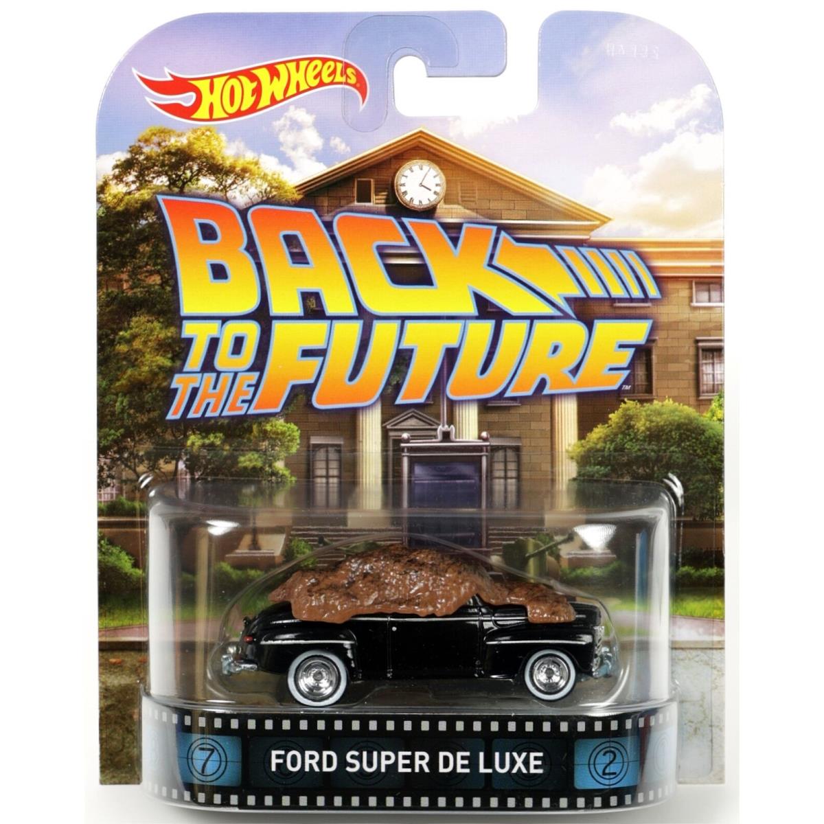 Hot Wheels Ford Super De Luxe Back to The Future Retro Entertainment BDV06 1:64