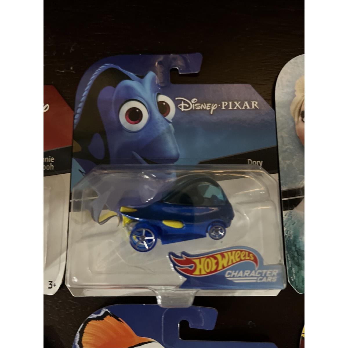 2019 Hot Wheels Disney Character Cars Series 2 5 Car Set