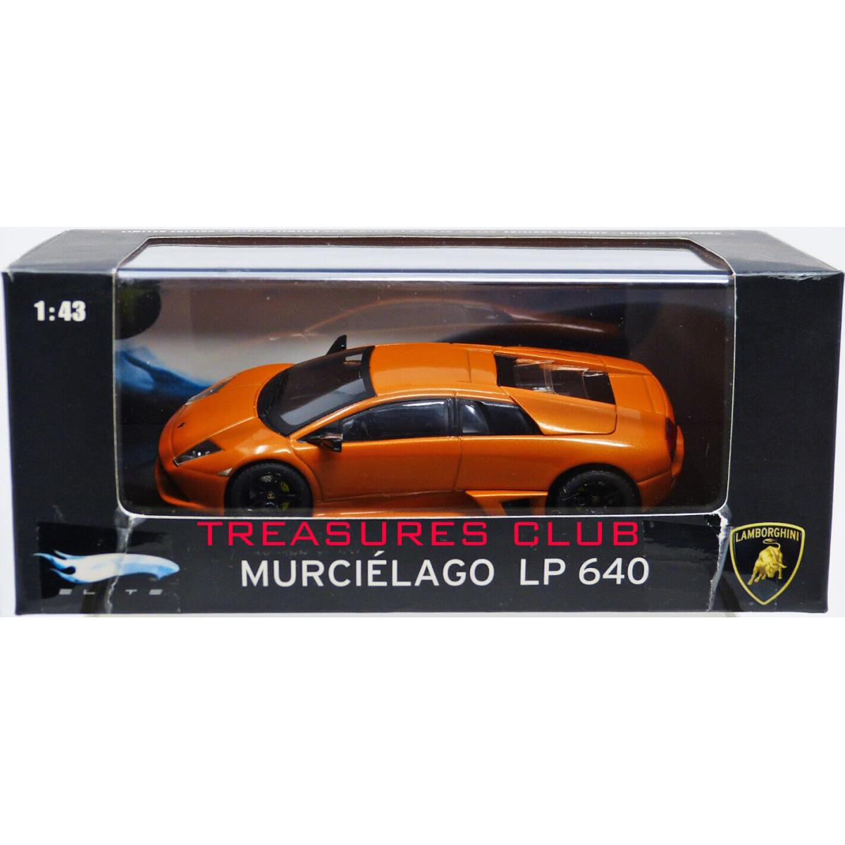 Hot Lamborghini Murciélago LP 640 Wheels Lamborghini Murci Lago LP 640 Elite P4884 Nrfb Burnt Orange 1:43