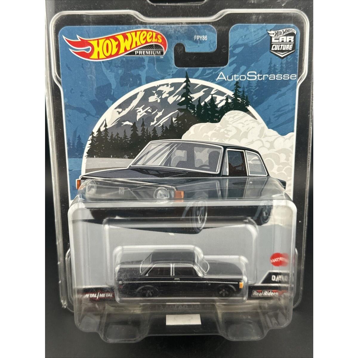 2023 Hot Wheels Black 73 Volvo 142 GL 0/5 Auto Strasse Car Culture Premium