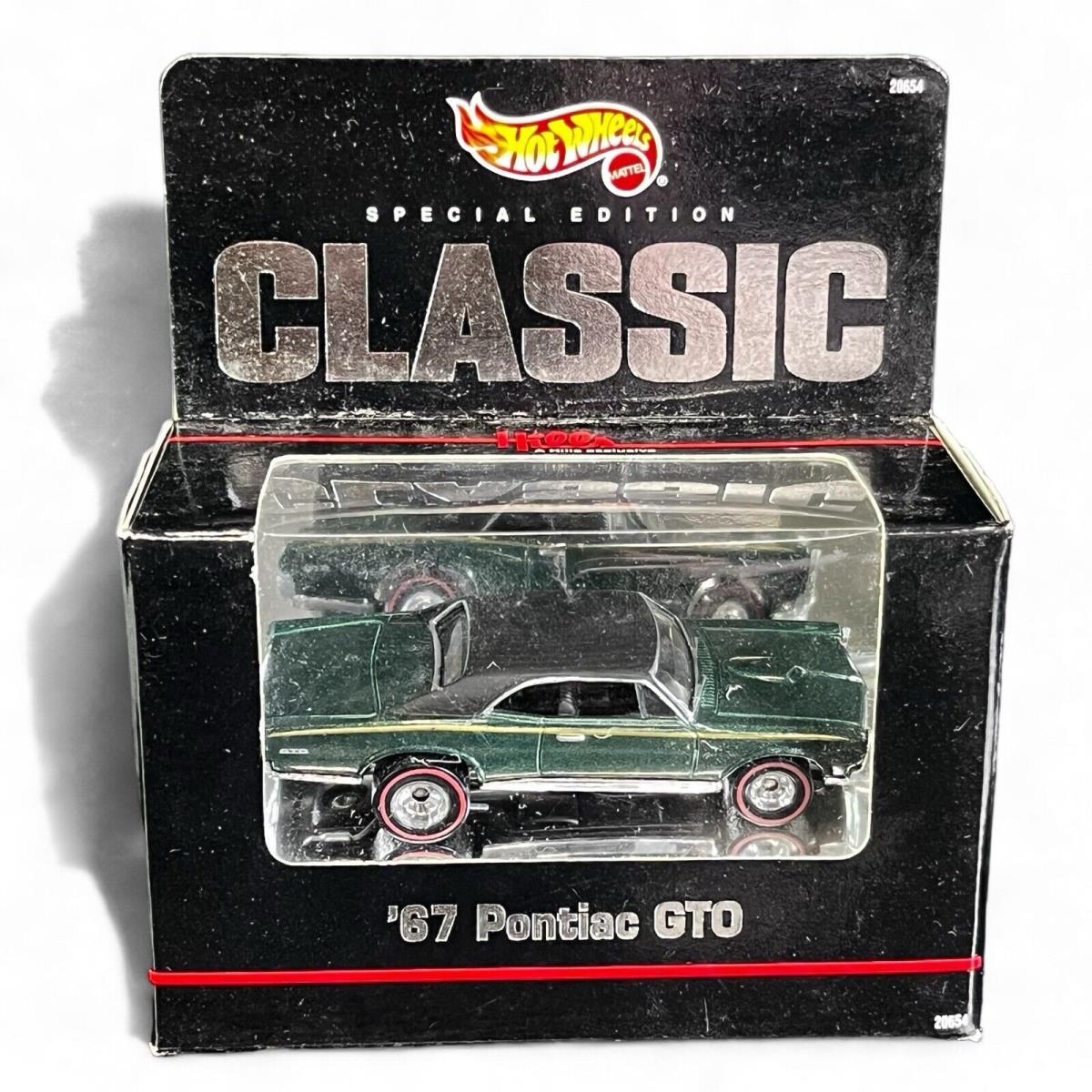 `67 Pontiac Gto 1998 Hot Wheels Special Edition Classic Hills Exclusive