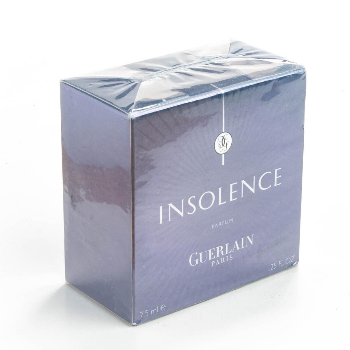 Guerlain Insolence .25OZ 7.5ml Parfum Extrait Vintage Perfume Box