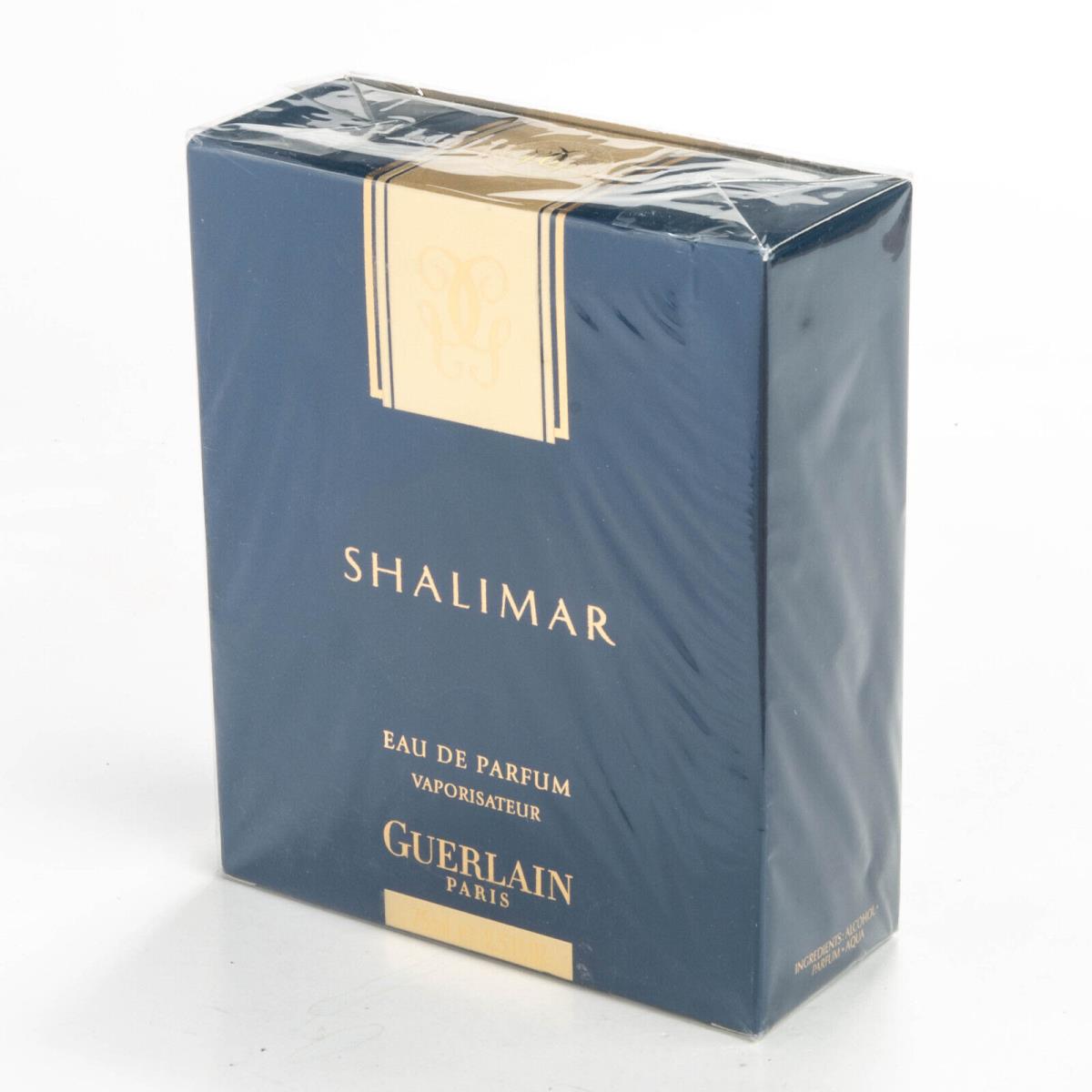 Guerlain Shalimar Edp 2.5OZ 75ml Eau de Parfum Womens Perfume Box