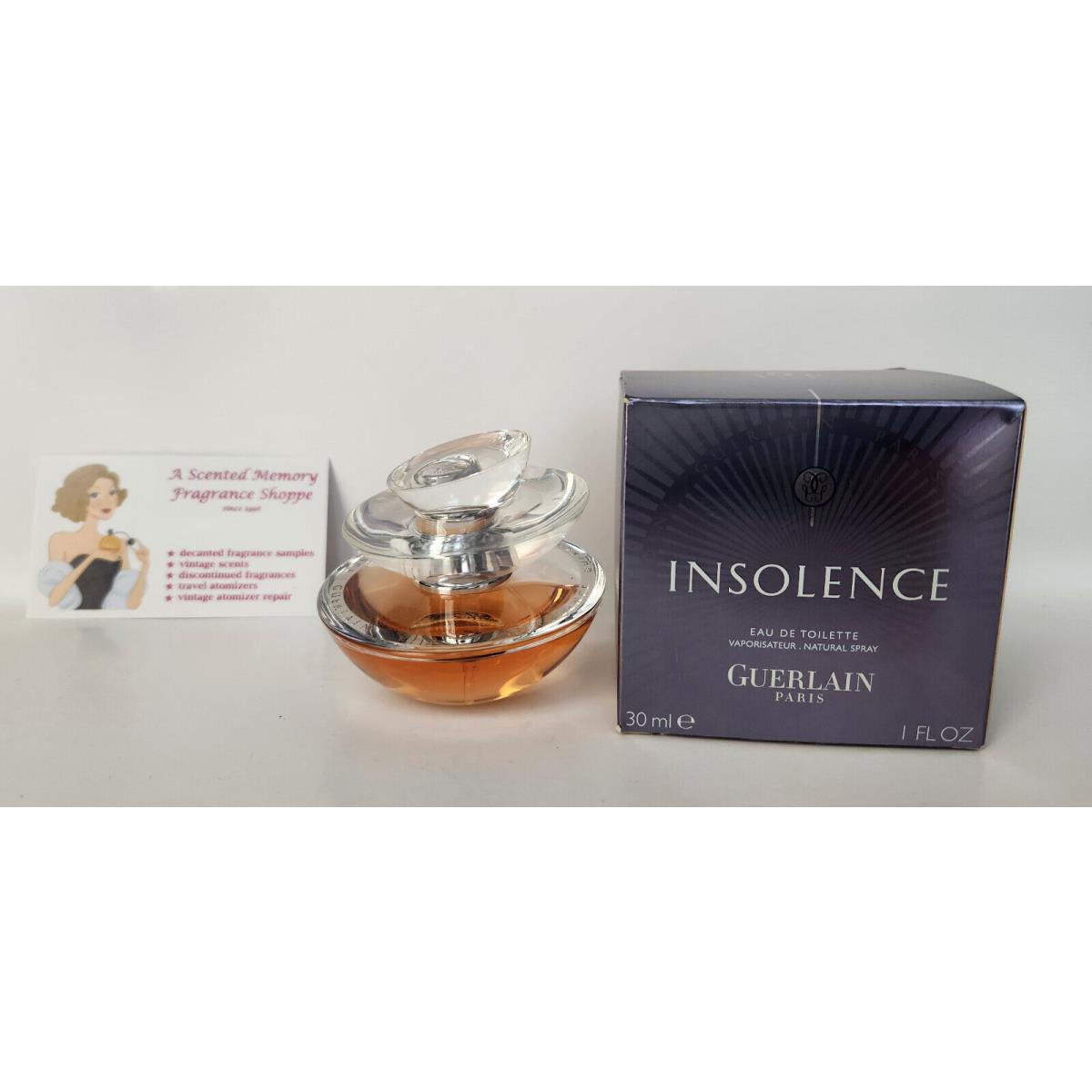 Insolence Edt Perfume Spray by Guerlain Full 1 fl oz 30 ml