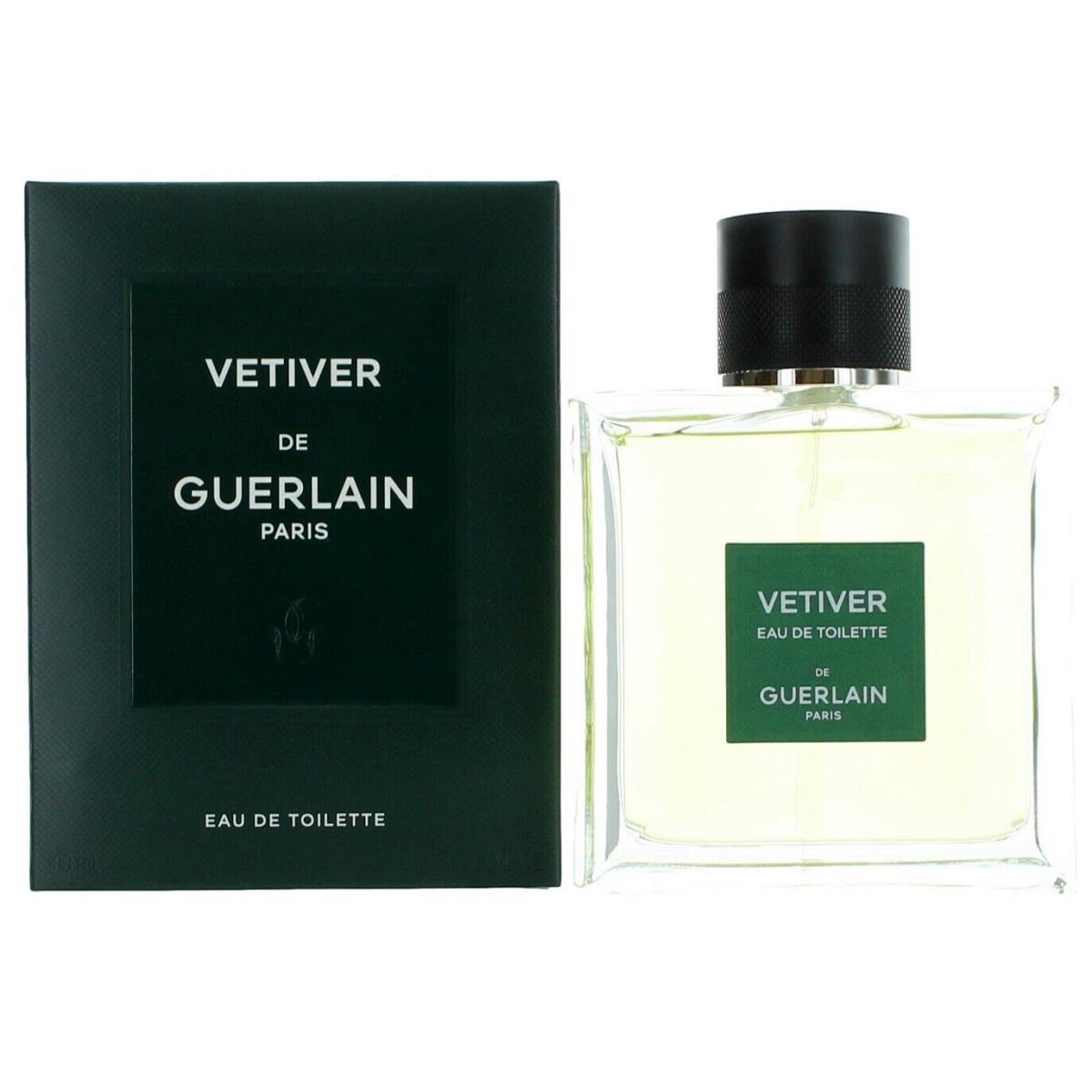 Vetiver DE Guerlain Guerlain 3.3 oz / 100 ml Eau de Toilette Men Cologne Spray