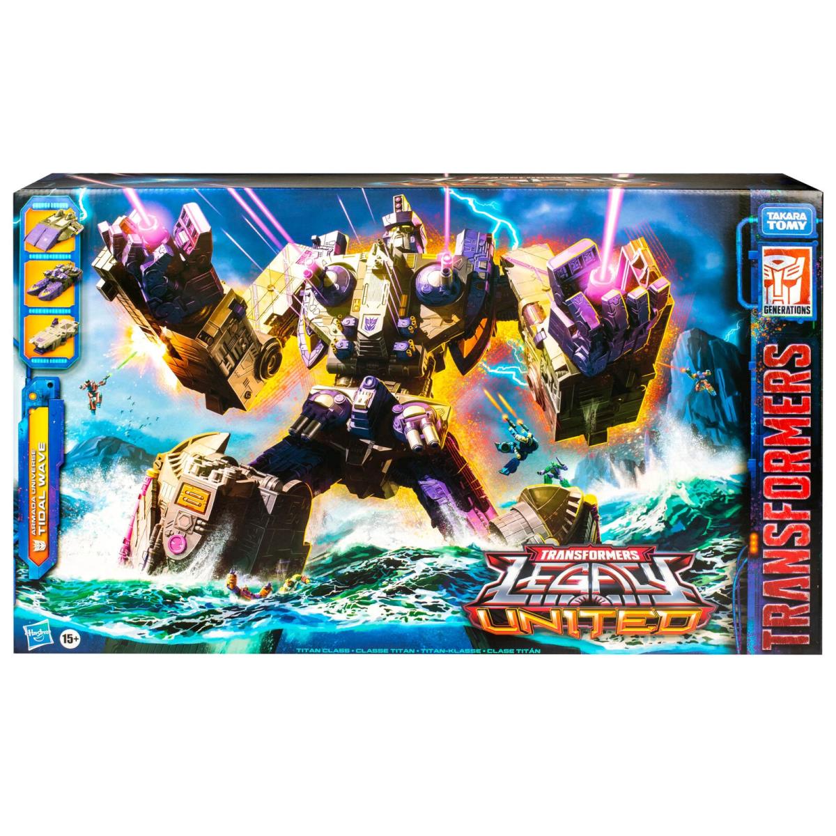 Transformers Legacy United Titan Class Armada Universe Tidal Wave IN Usa Now