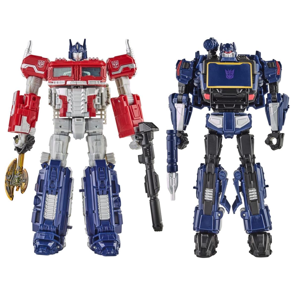 Transformers Reactivate Video Game-inspired Optimus Prime and Soundwave