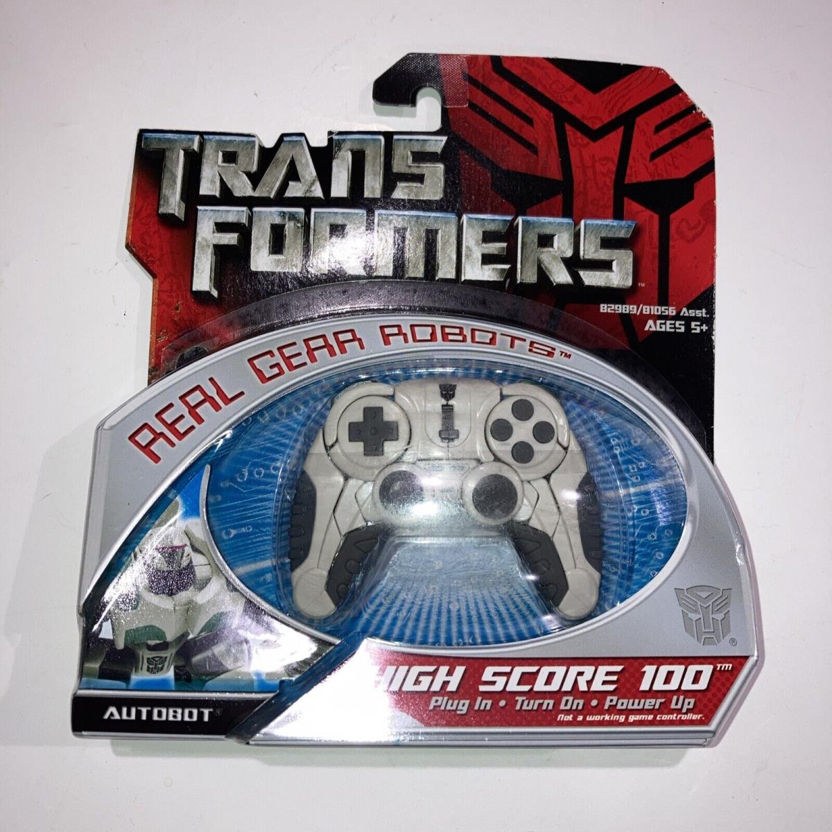 Transformers Real Gear Robots High Score 100 Video Game Controller Figure