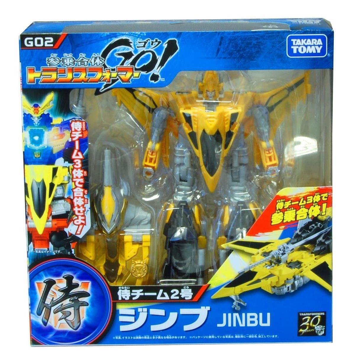 Transformers Go G-02 Jinbu Figure