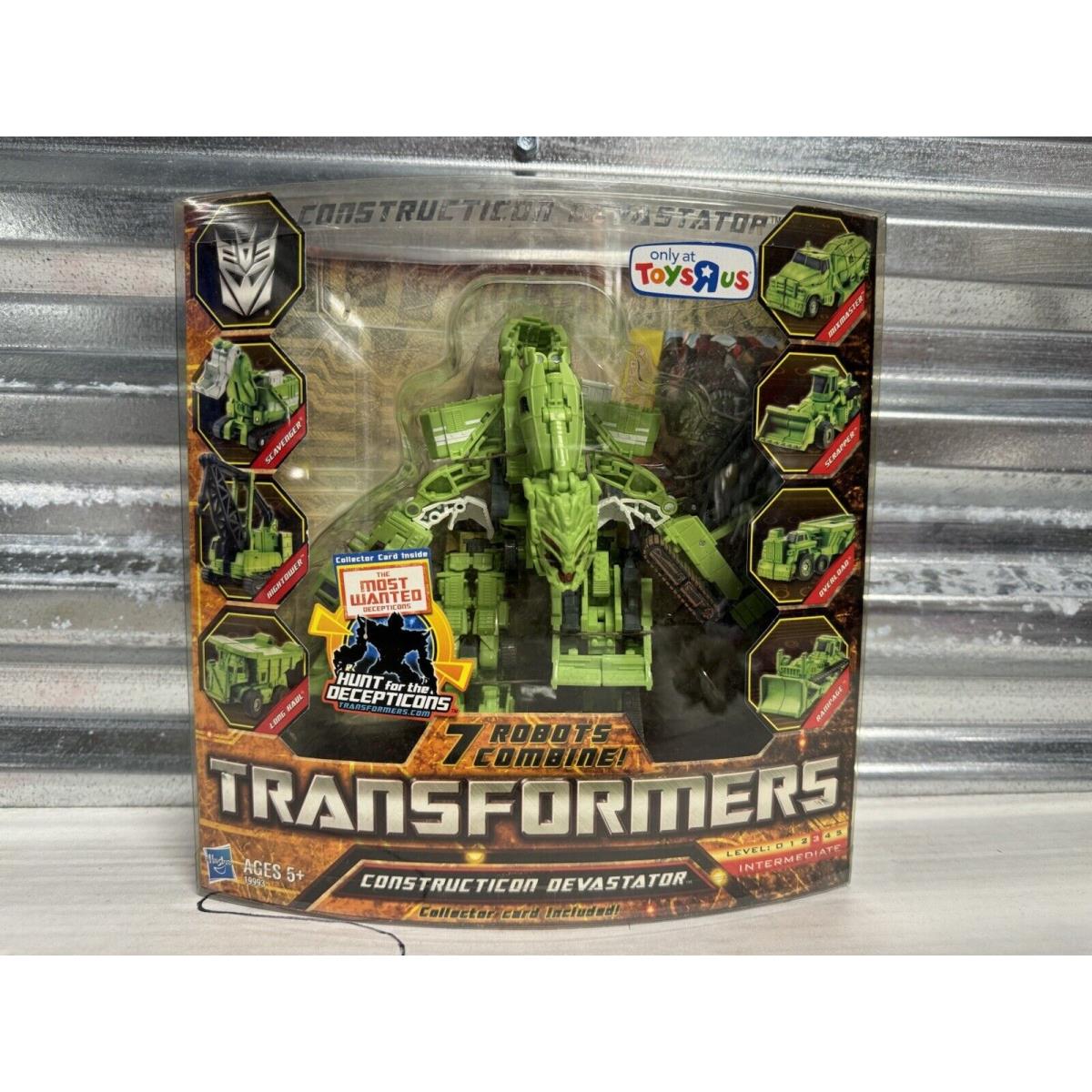 Transformers Hunt For The Decepticons Constructicon Devastator 2010 Tru Ex Mib