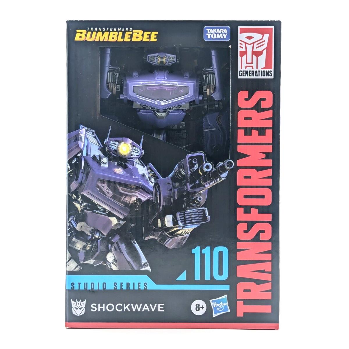 Hasbro Transformers Studio Series Bumblebee Movie Voyager Class 110 Shockwave