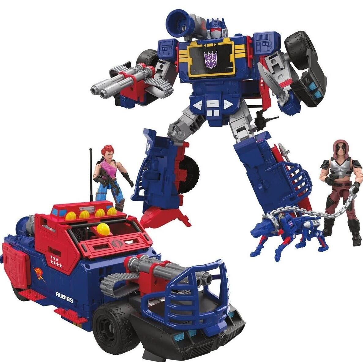 Transformers G.i. Joe Soundwave Dreadnok Thunder Machine Zartan Zarana