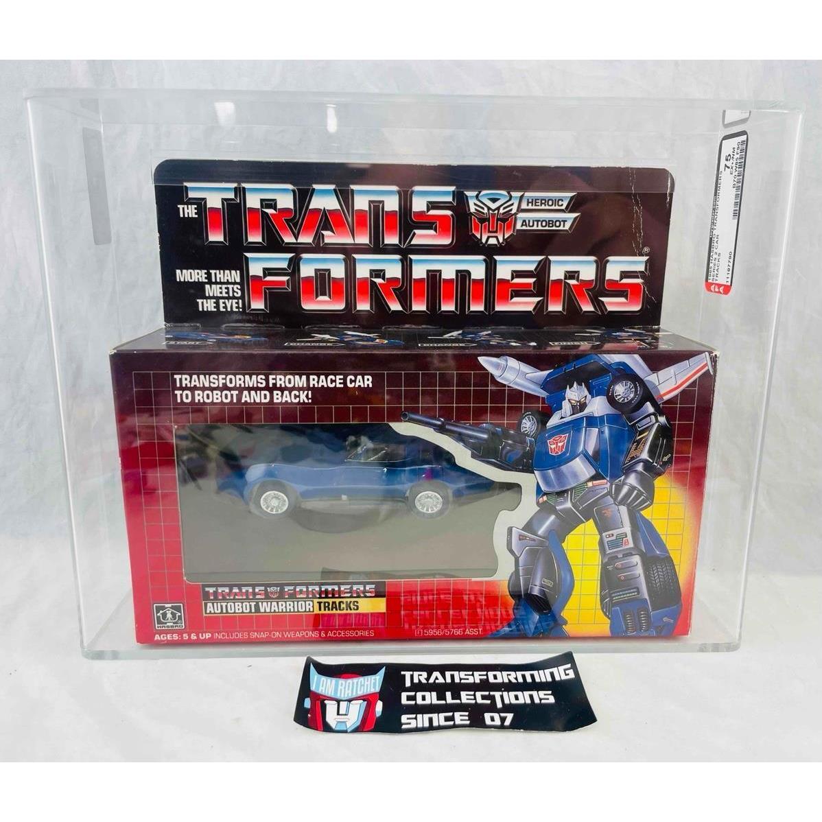 Transformers G1 1985 Autobot Car Tracks Mosc Afa 75 70/85/90