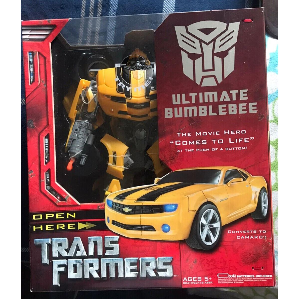 Transformers Movie Ultimate Bumblebee Huge Electronics Misb 2007