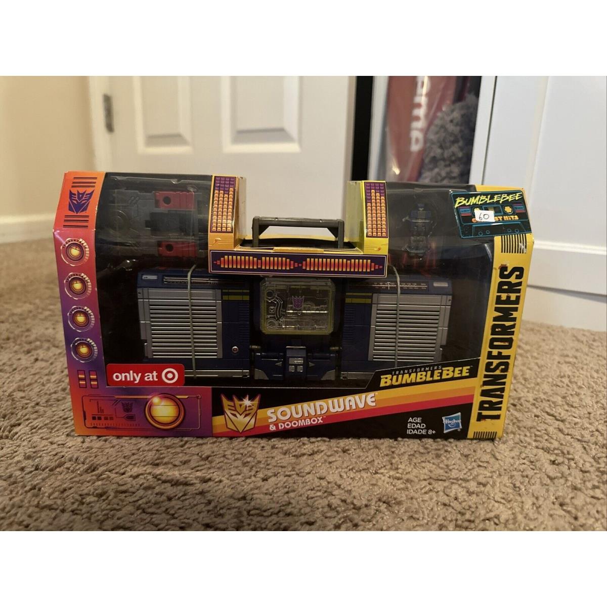 Transformers Soundwave Doombox Bumblebee Greatest Hits Target Exclusive