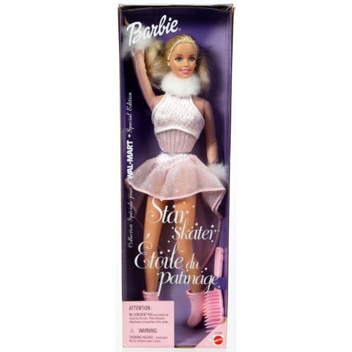 Star Skater Barbie Doll Wal-mart Special Edition 25788 Nrfb 2000 Mattel