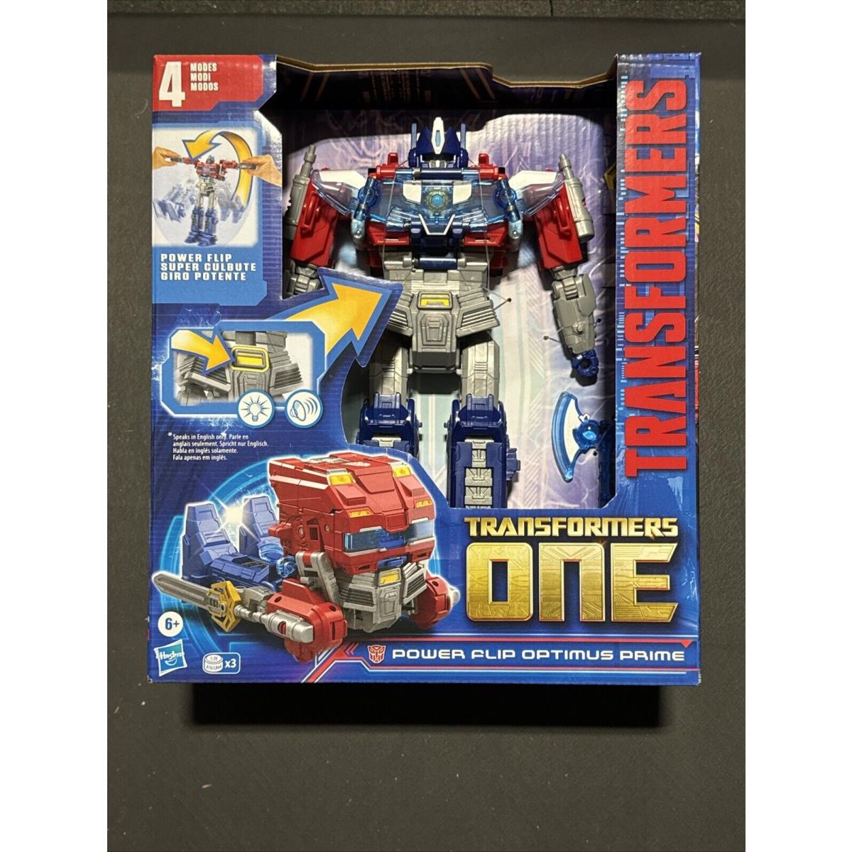 Transformers One Power Flip Optimus Prime / Orion Pax Tfone Misb IN Hand IN Usa