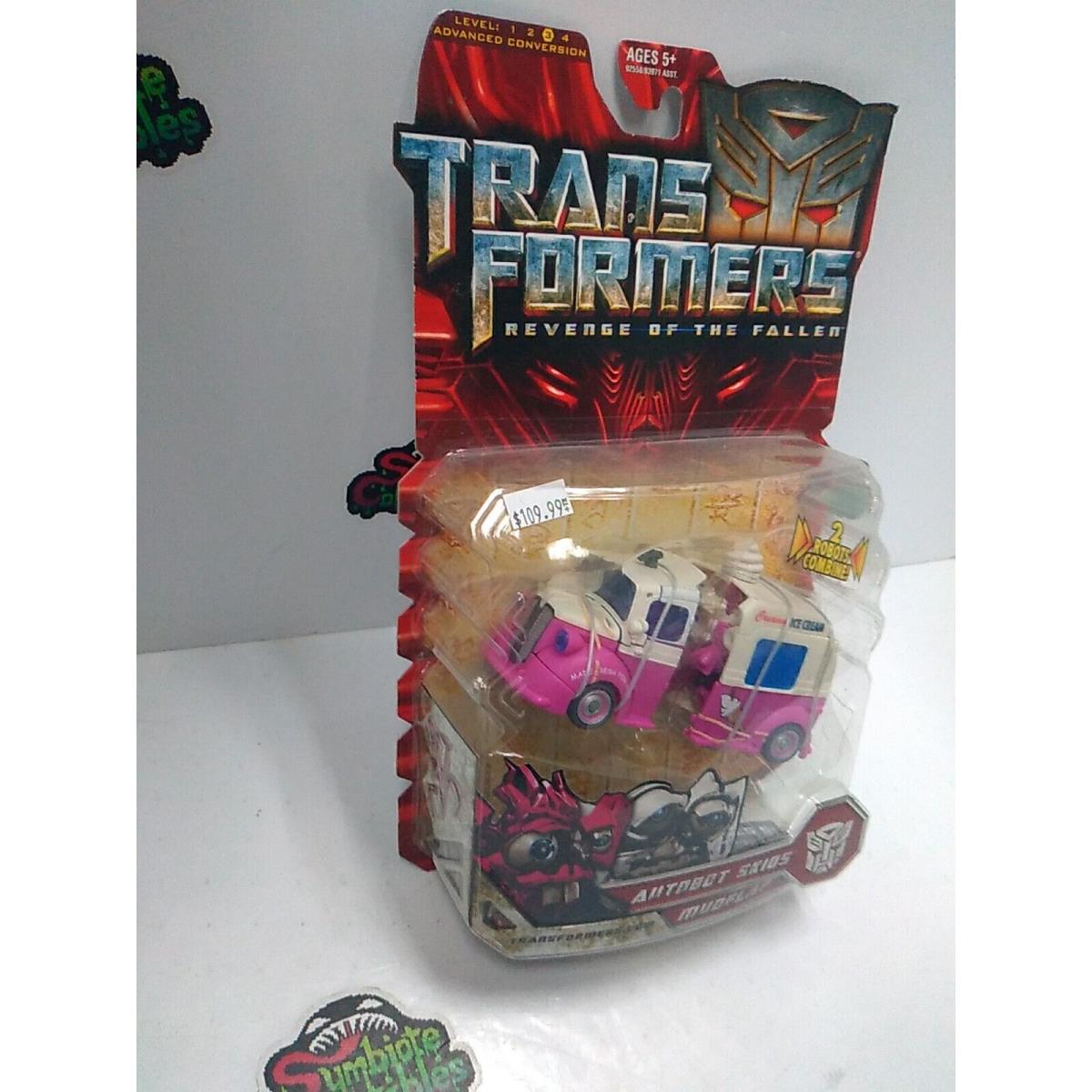 Transformers The Twins Autobot Skids/ Mudflap Ice Cream Truck Hasbro Very Rare