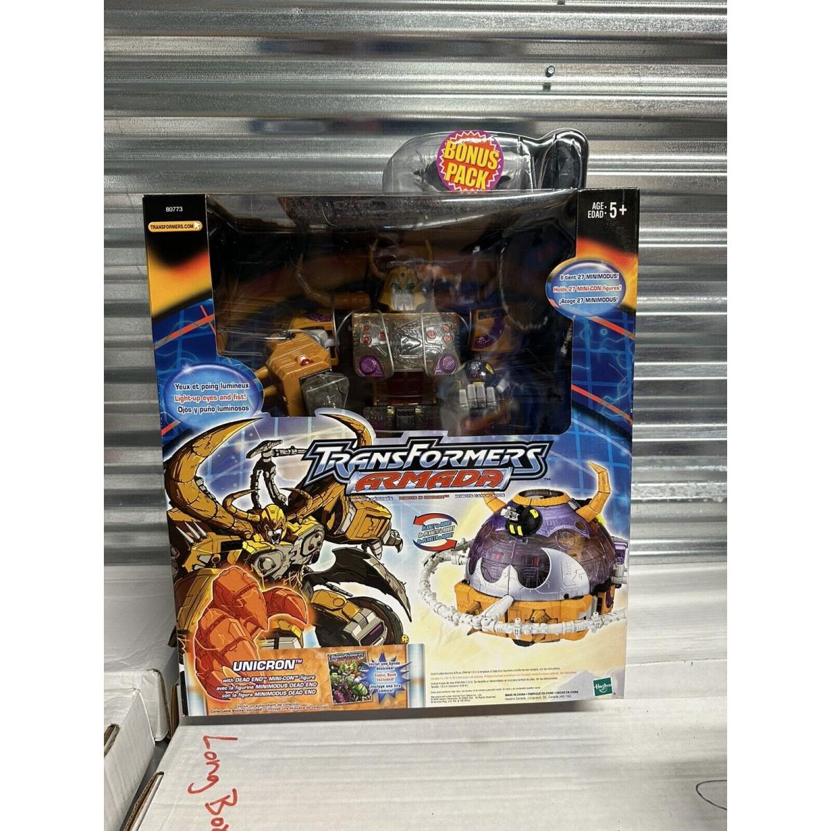 Bonus Air Military Mini-con Transformers Armada Unicron Walmart Exclus Misb