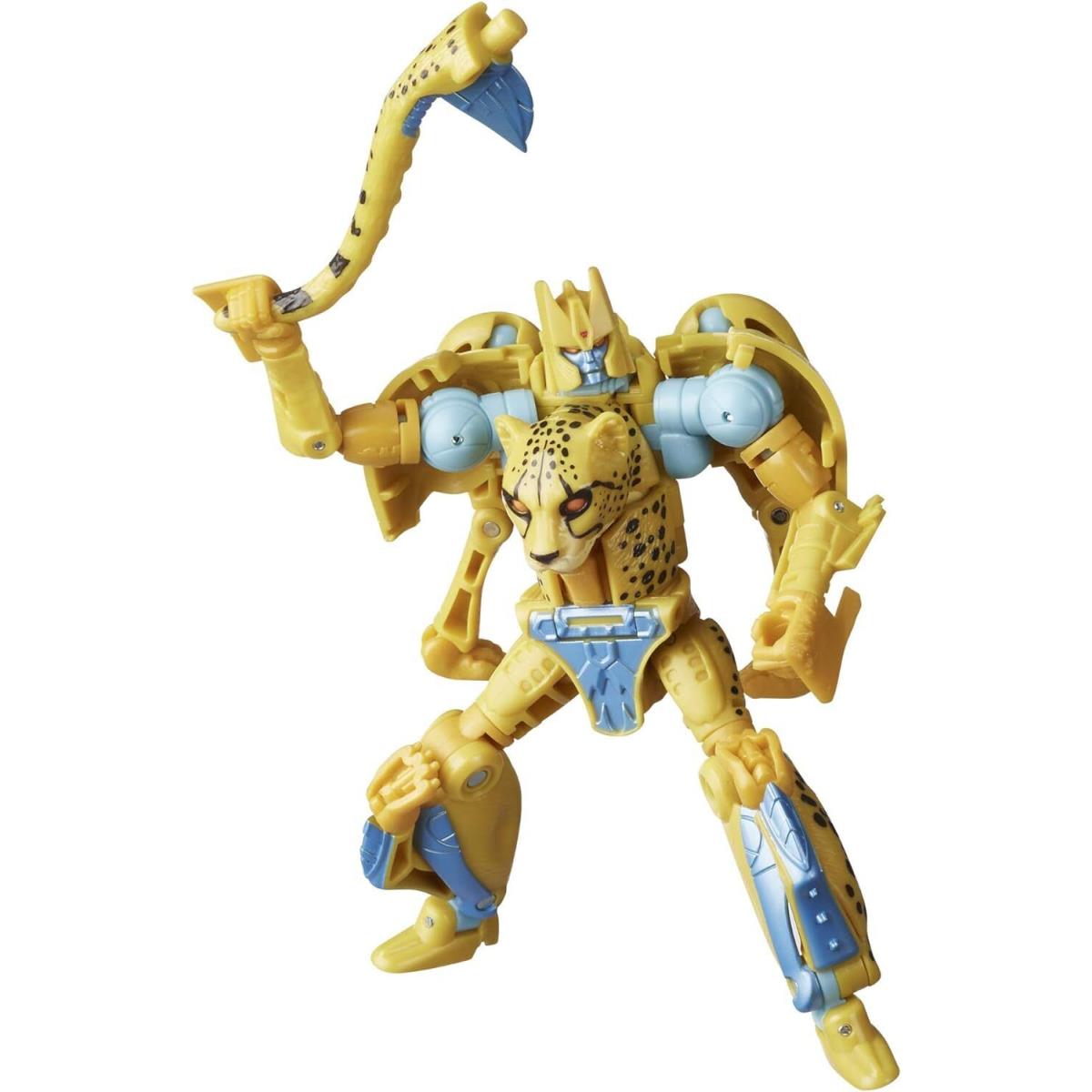 Transformers Toys Generations War For Cybertron: Kingdom Deluxe WFC-K4 Cheetor A