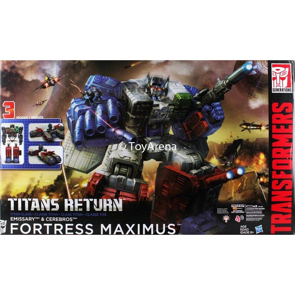 Transformers Generations Titans Return Titan Class Fortress Maximus Figure